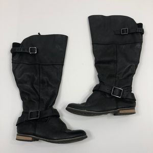 Torrid Plus Size Wide Calf Black Boots Size 11